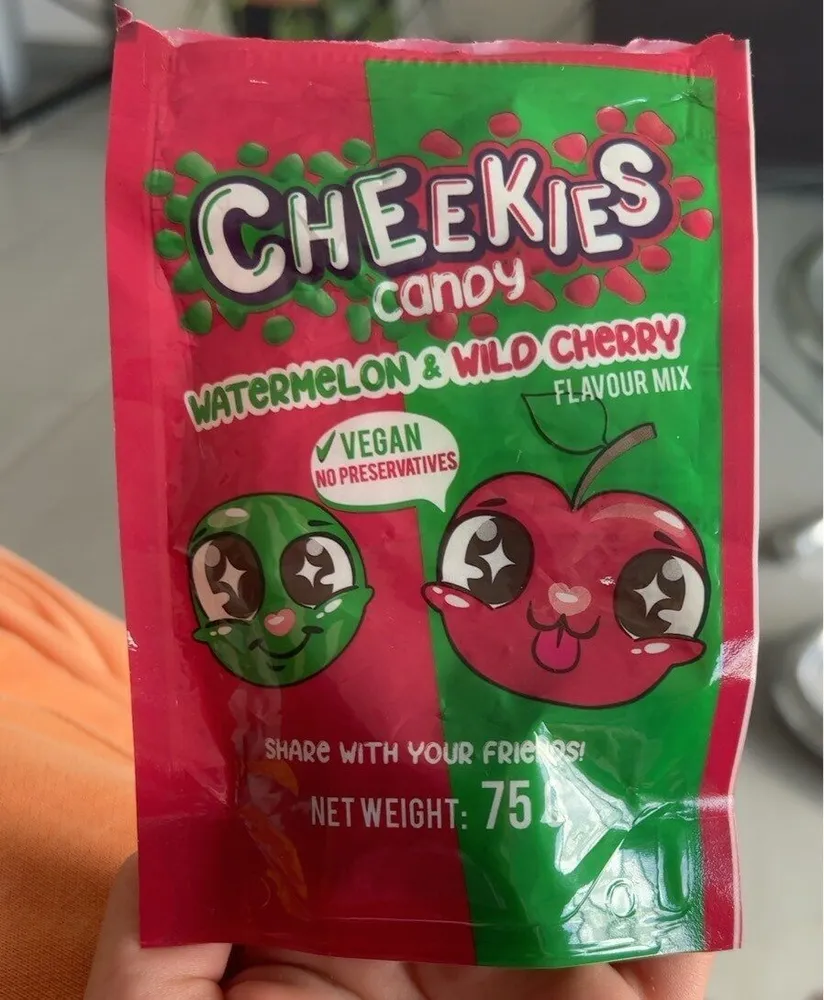 cheekies candy watermelon & wild cherry