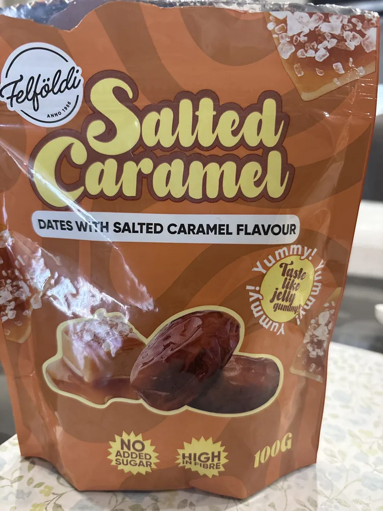 Salted Caramel Dates (Dates with Salted Caramel flavour)