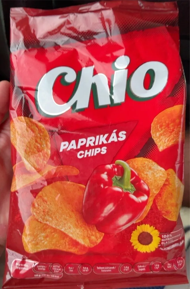 Chio paprika chips