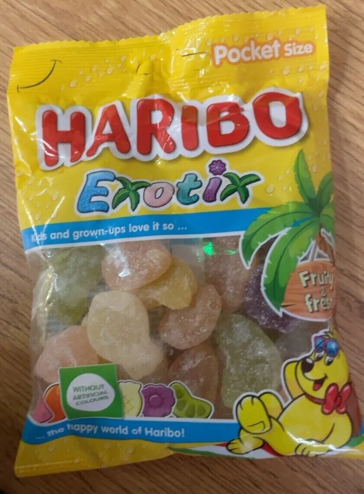 Haribo Exotic gummies