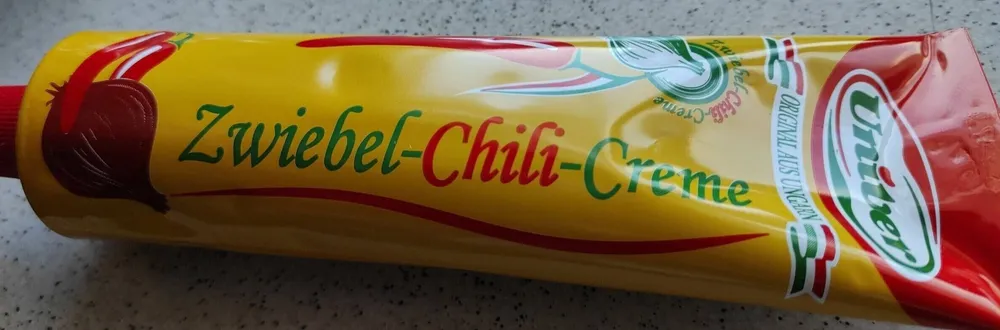 Zwiebel chili creme