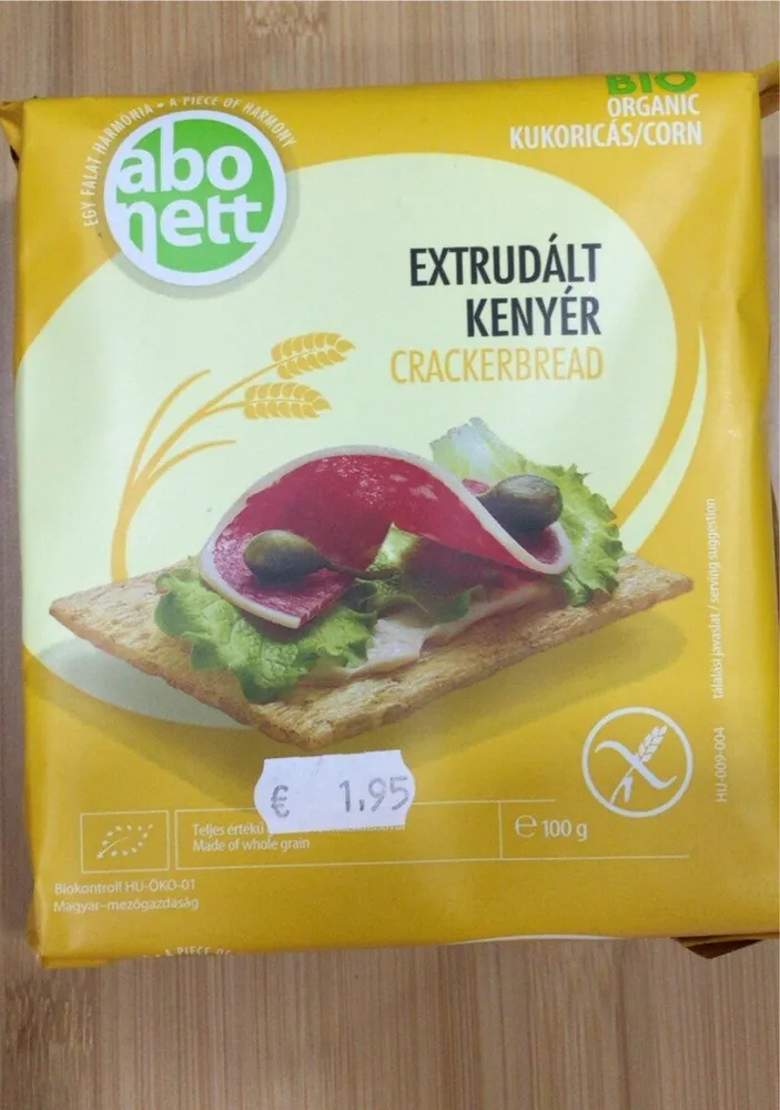 Extrudált kenyér