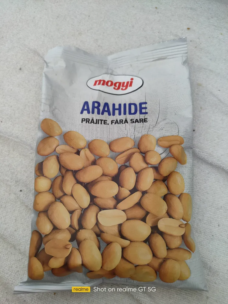 Arahide prăjite fără sare