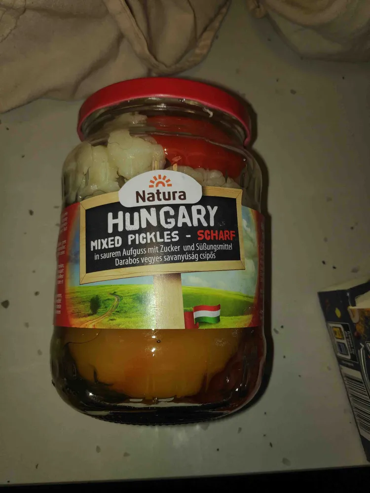 Hungary Mixed Pickles - scharf