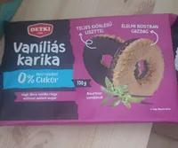 Vaníliás karika 0% hozzáadott cukor