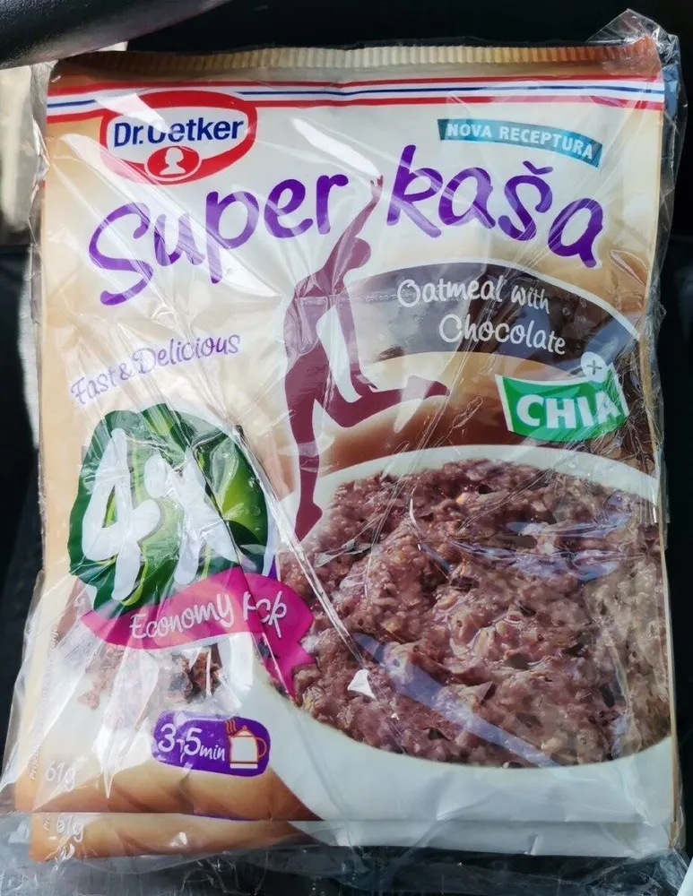 Porridge chocolat chia