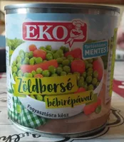 Petits pois avec mini carottes