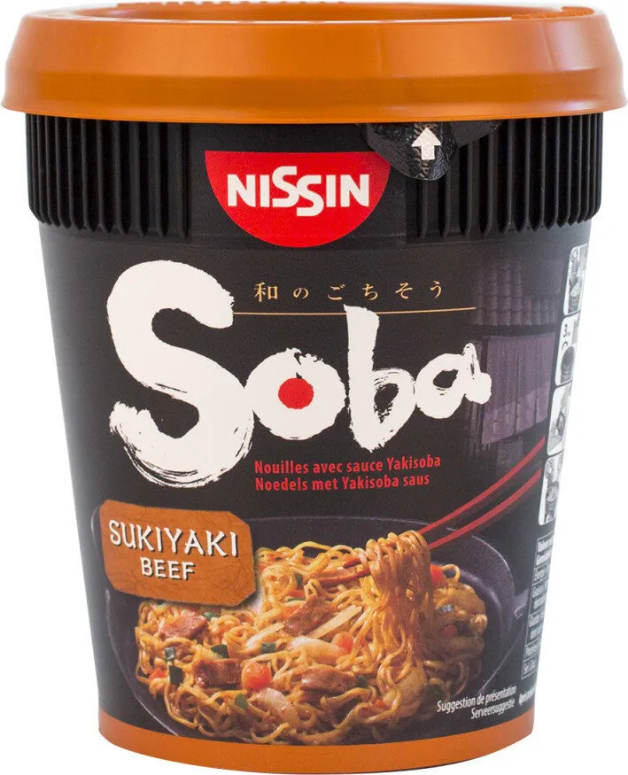 SOBA Cup Sukiyaki Bœuf