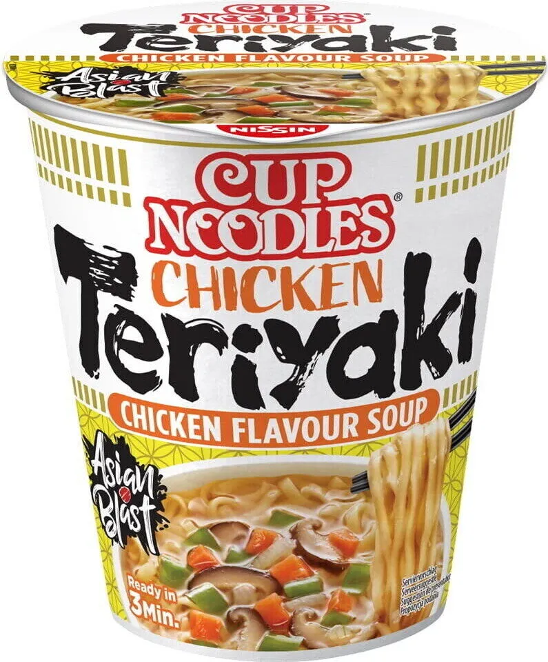 Cup Noodles Ramen Style Teriyaki Chicken Flavour