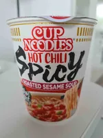 Nissin Cup noodles hot chili spicy