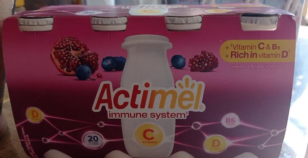 Actimel immune system vitamine C
