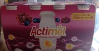 Actimel immune system vitamine C