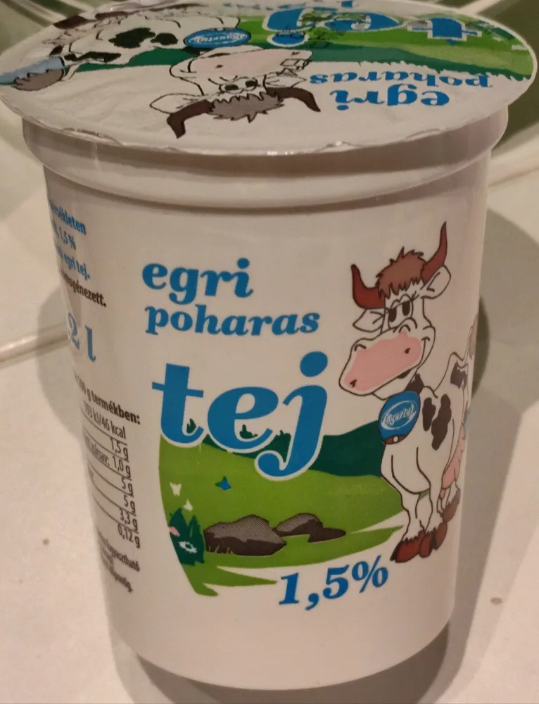 egri poharas tej, 1,5%