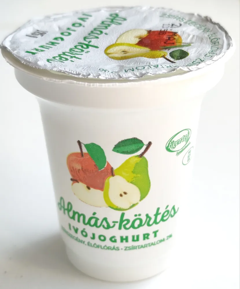 Almás-körtés ivójoghurt
