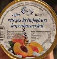 Egri réteges krémjoghurt kajszibarackkal