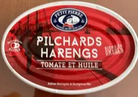Pilchards harengs tomate et huile
