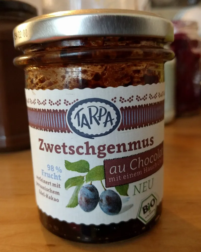 Zwetschgenmus au Chocolat