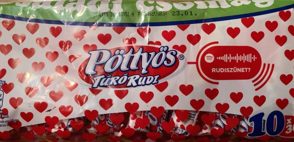 Pöttyös Túro Rudi natúr