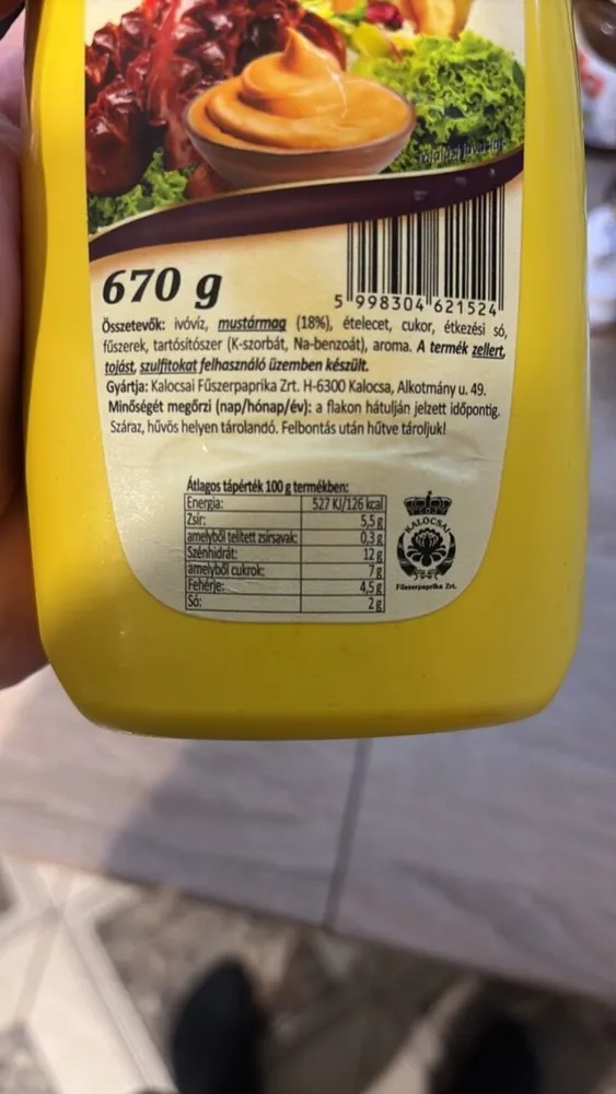 Kalocsai mustár