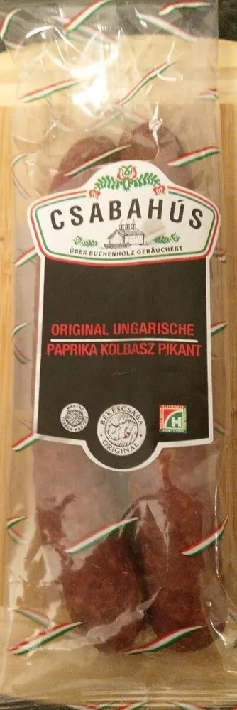 Original Ungarische Paprika Kolbasz Pikant