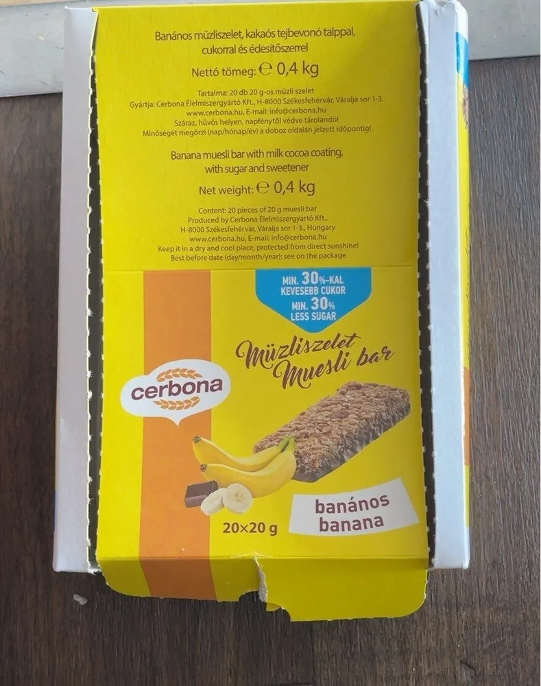 Muesli bar