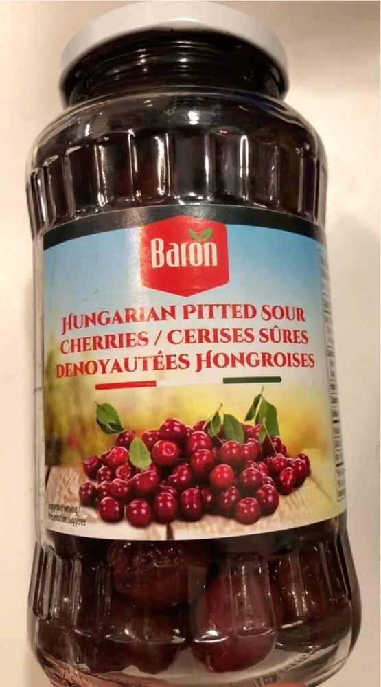 Hungarian Pitted sour cheries