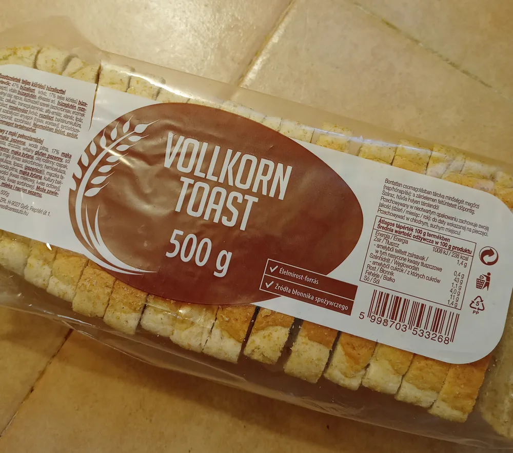 Vollkorn Toast
