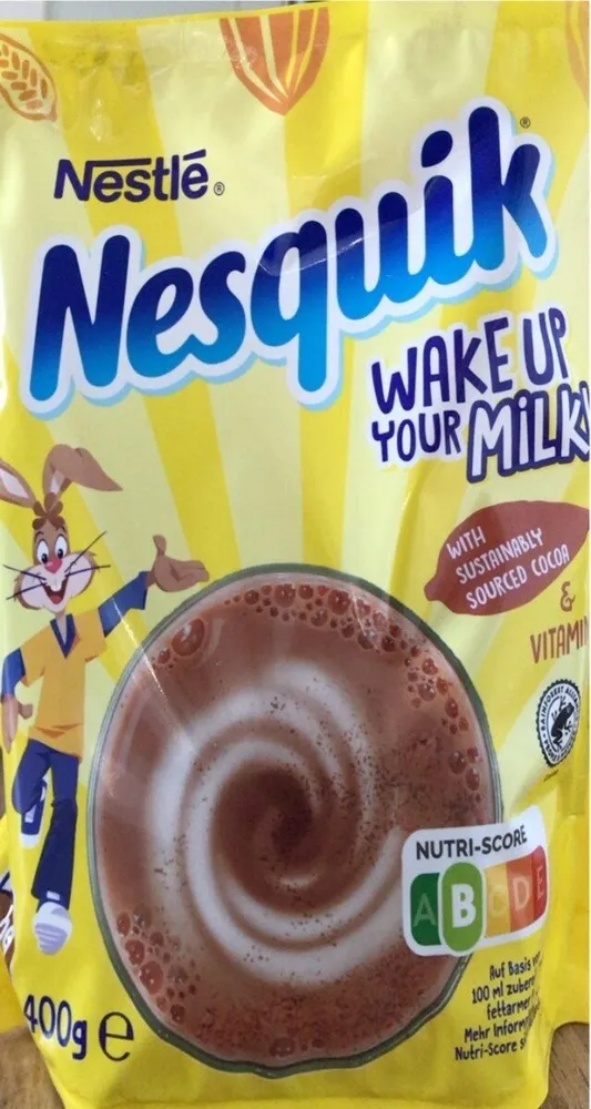 Nesquik wake up your milk