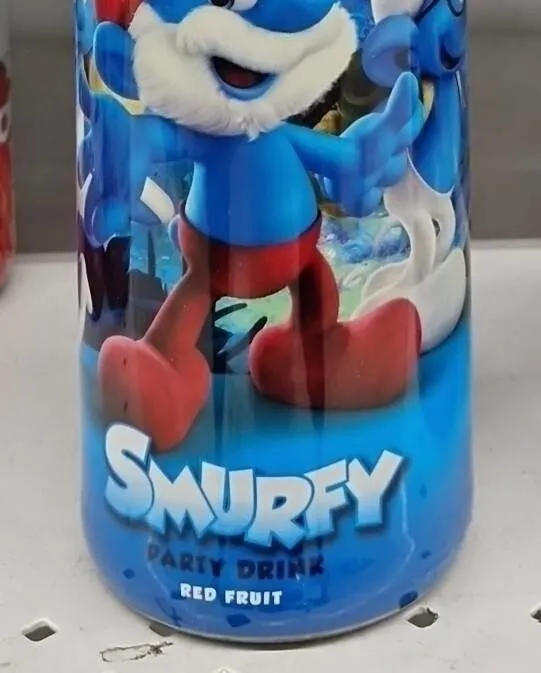 Smurfy Party Drink fruit rouge