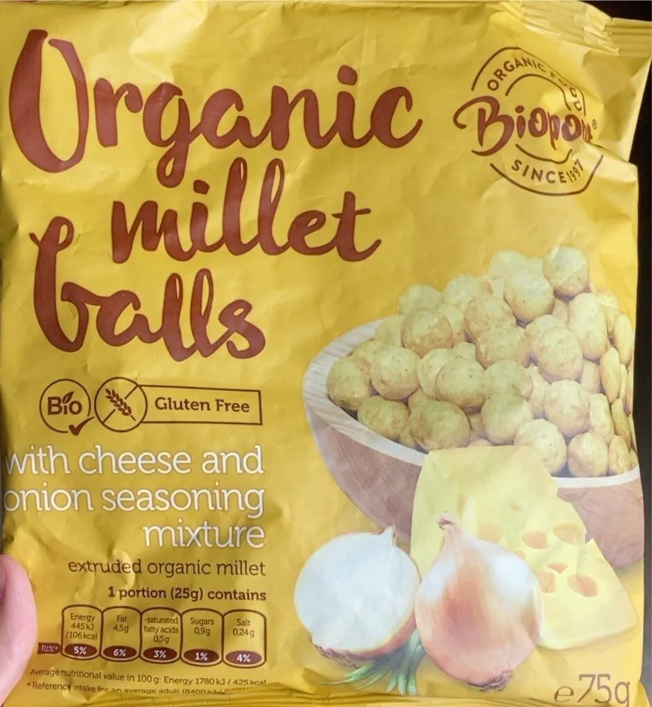 Organic millet balls
