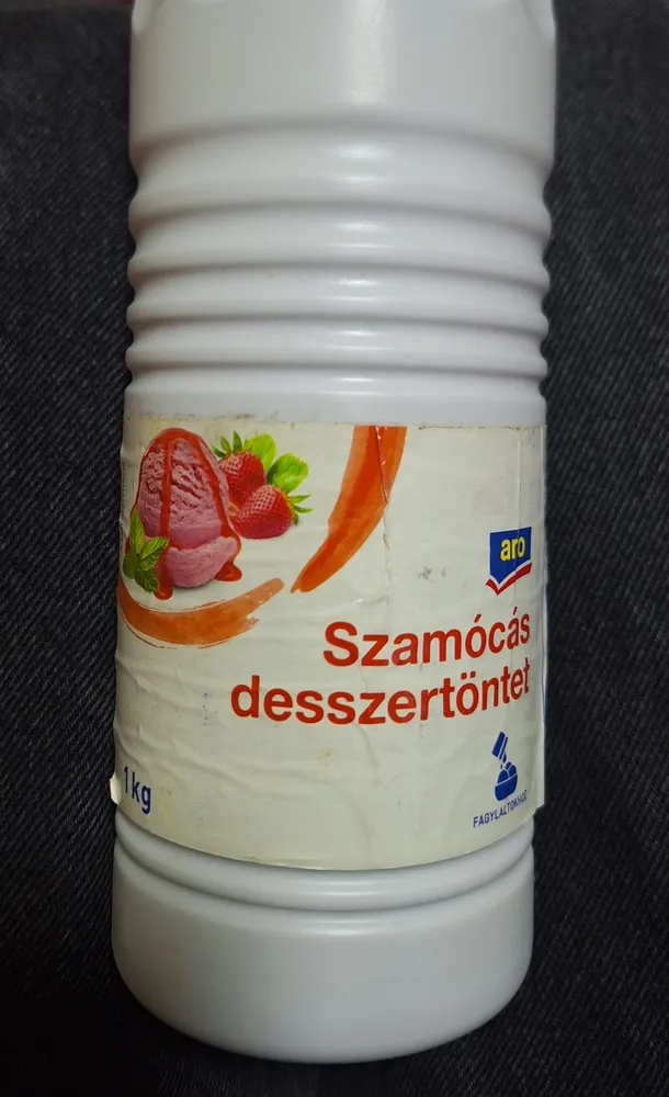 Strawberry dessert topping