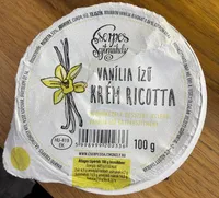 Vanília ízű krémricottacserpes sajtműhely