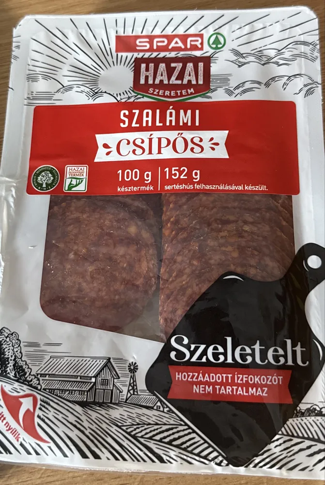 Hazai Szeretem Csipő Szalámi