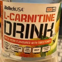 L-Carnitine drink Pomme Poire