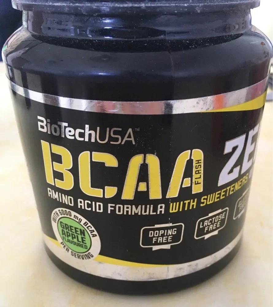 Biotech USA 12031020400 BCAA Flash Zero Acide Aminé Saveur Pomme