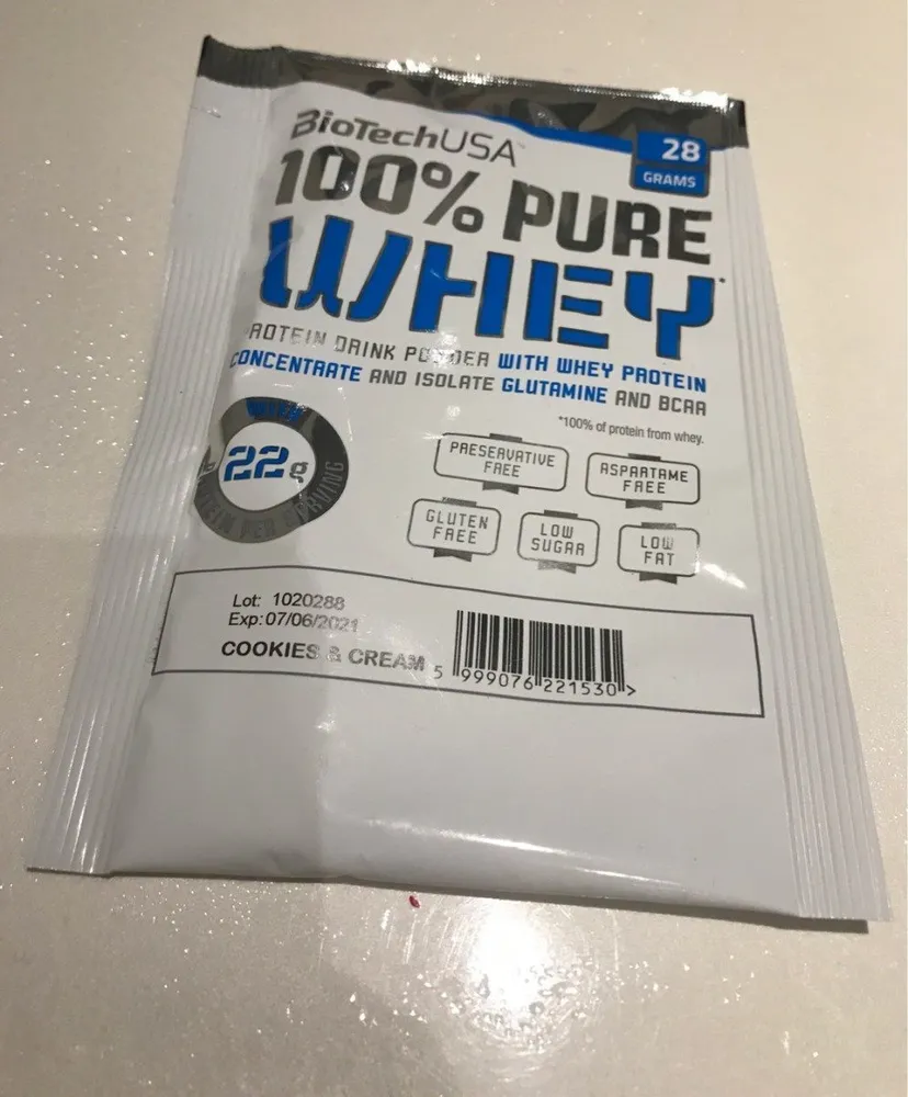 Protein drink powder