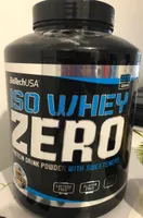 Iso whey zéro chocolat blanc