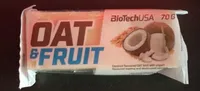 Oat&Fruit Barre aux flocons d'avoine