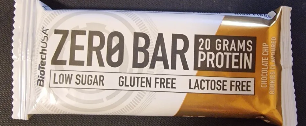 ZERO BAR - Chocolate chip cookies flavoured