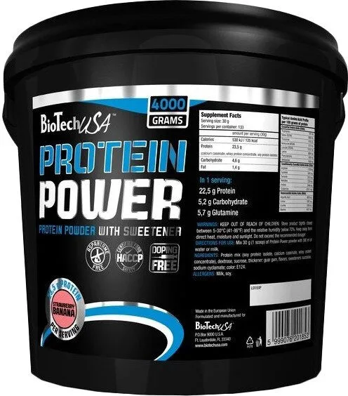 Protein power strawberrry banana