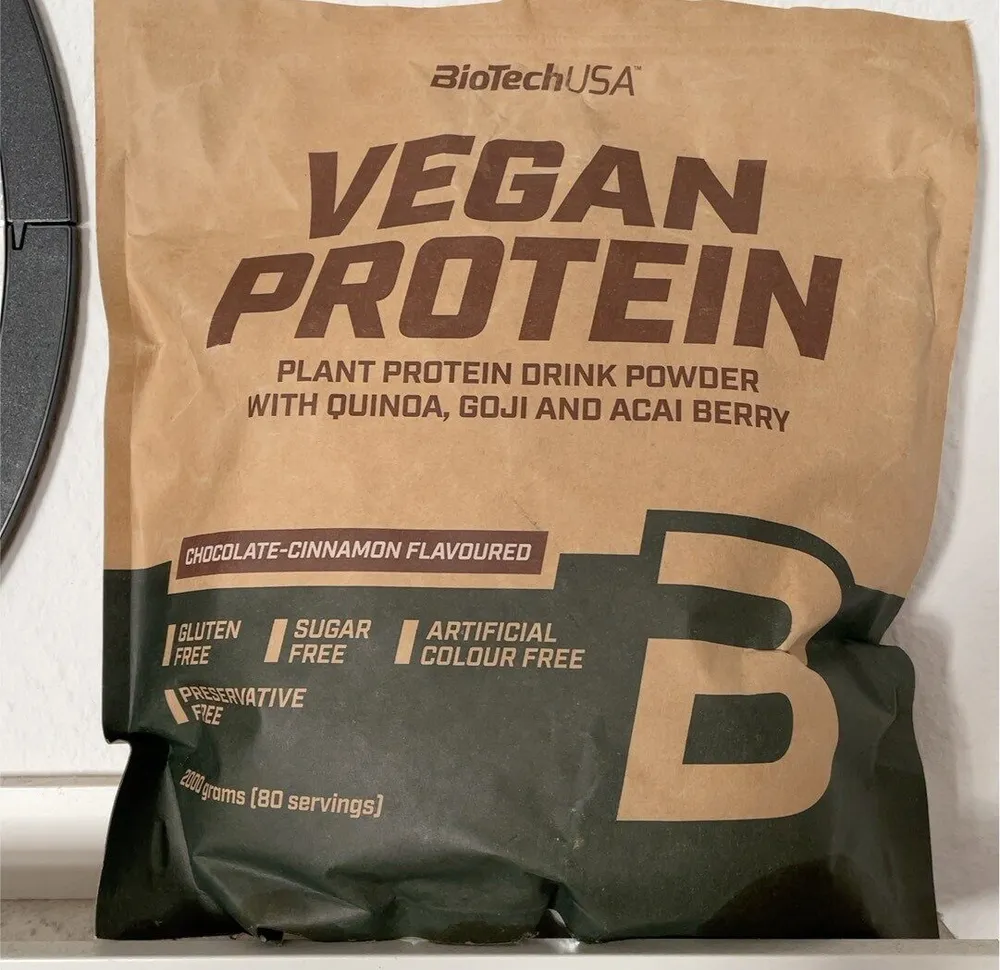 VEGAN PROTEIN Chocolate-Cinnamon Flavoured