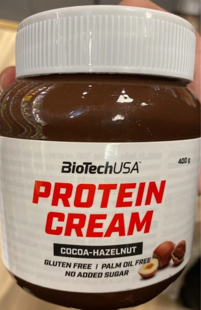 Protein cream cacao-hazelnut