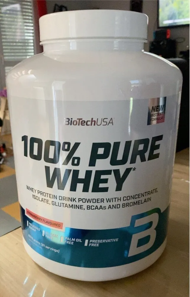 100% pure whey