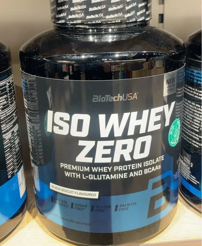 Iso Whey Zero Salted Caramel Flavoured
