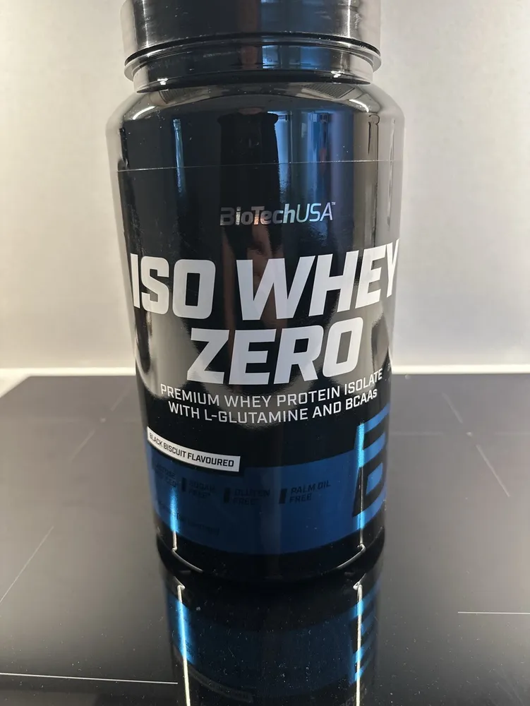 ISO WHEY Black Biscuit Flavoured