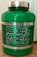 100% whey isolate(chocolate hazelnut flavoa)