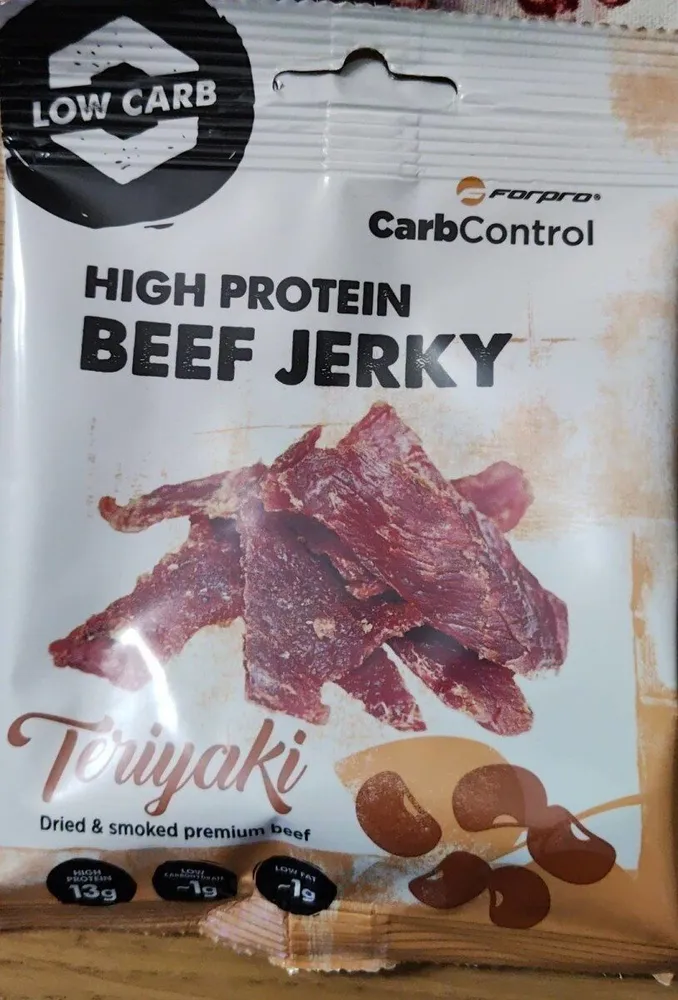 High protein beef jerky