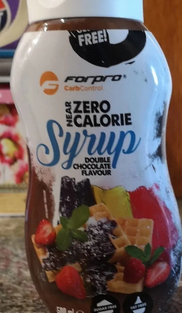 Syrup double chocolate flavour