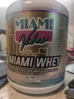 MIAMI WHEY - VANILLA CREAM FLAVOR
