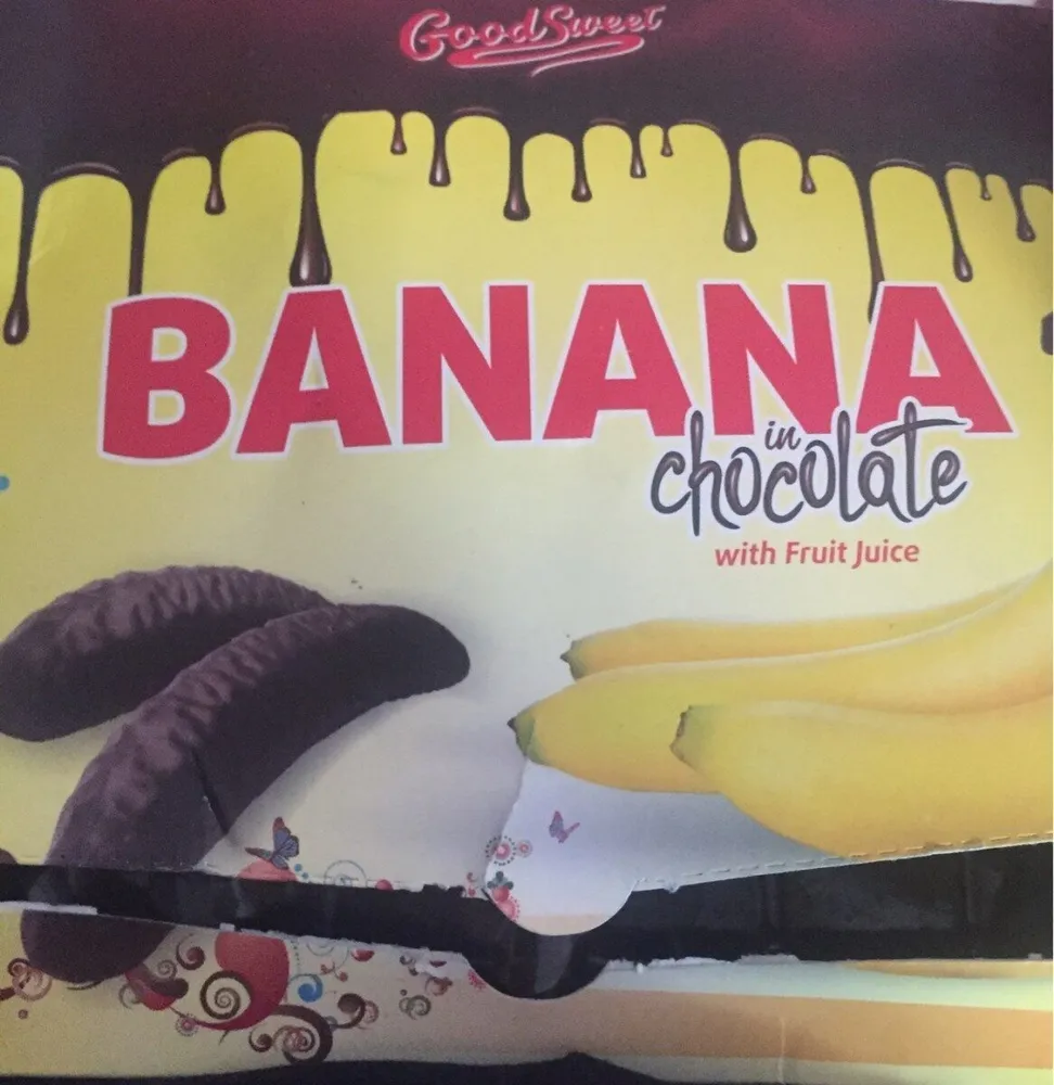 Banana in chocolet
